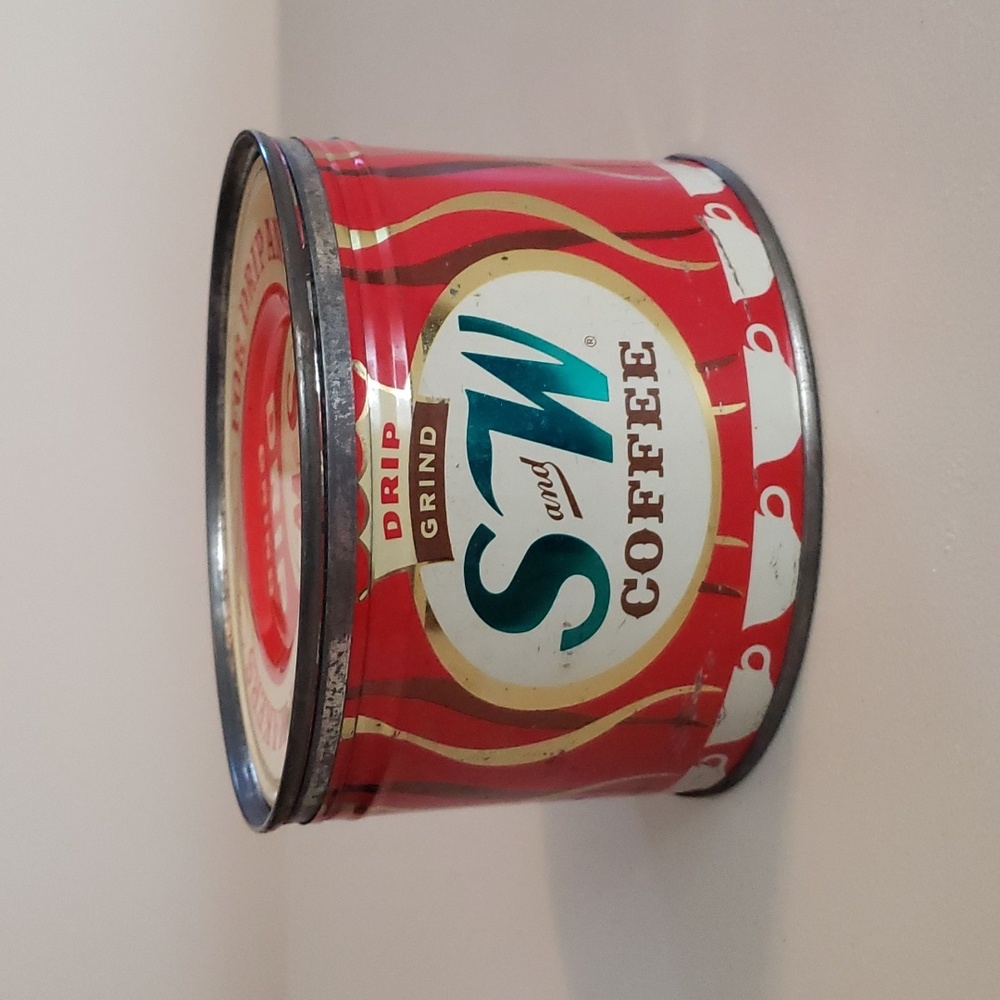 Vintage S&W Coffee Can, Drip Grind